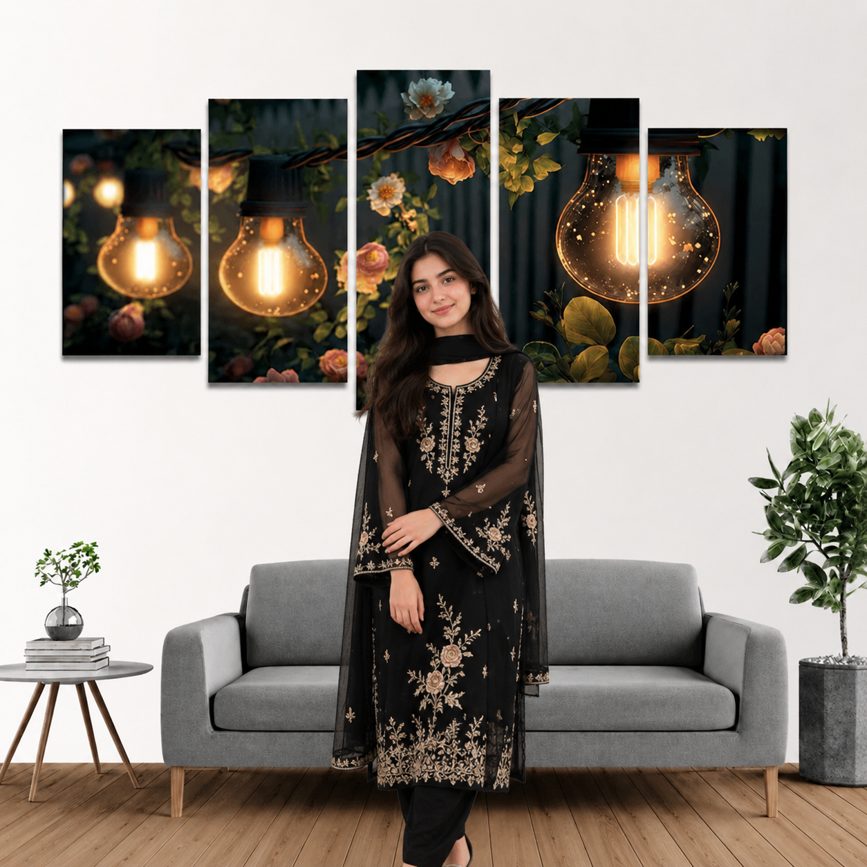 wall decor 2 pis canves